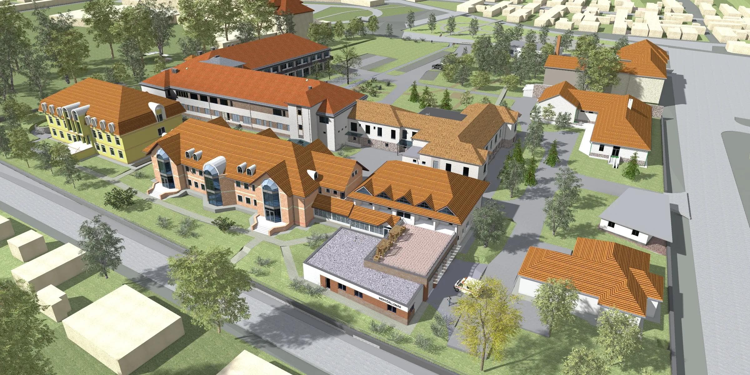 Tapolcai Kórház komplex fejlesztése